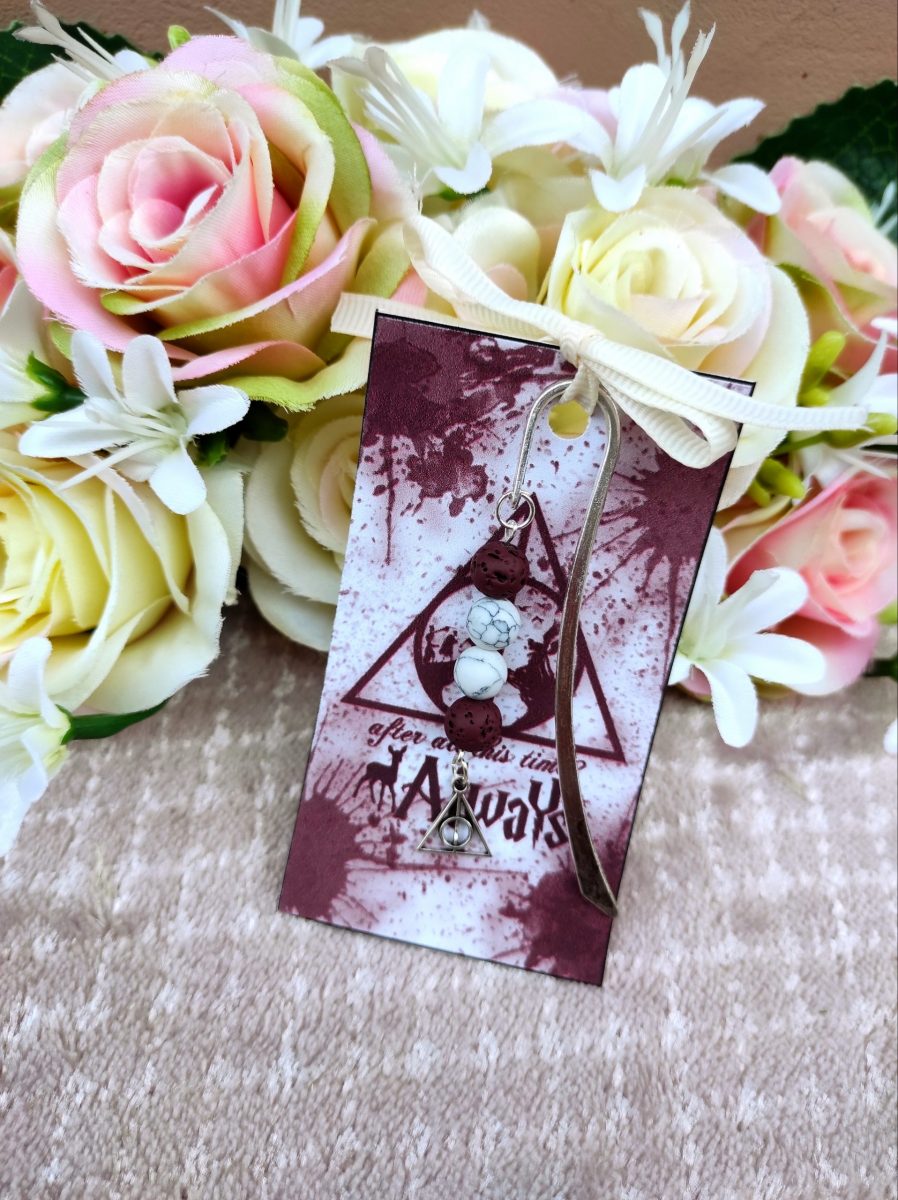 Harry Potter könyvjelző - vörös